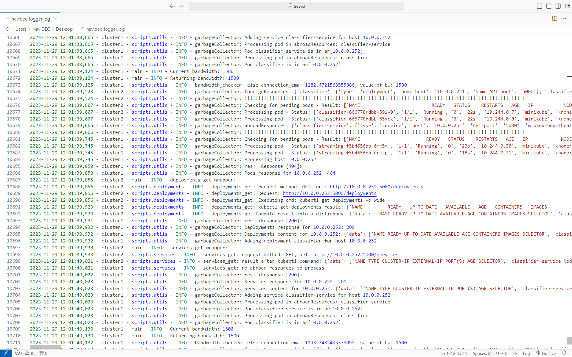 NaviDEC Logger
